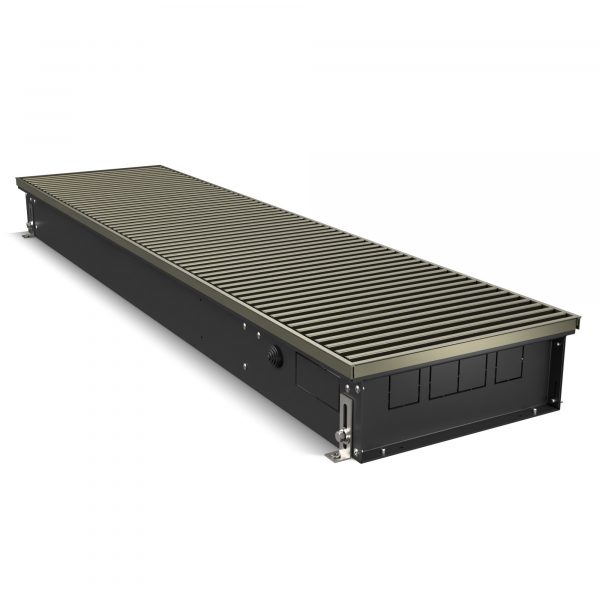 Конвектор внутрипольный Royal Thermo ATRIUM TURBO-110/400/2800-DG-U-DB