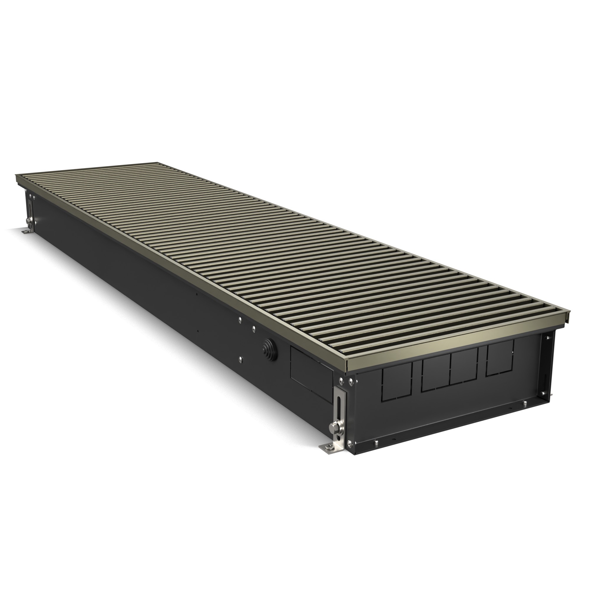 Конвектор внутрипольный Royal Thermo ATRIUM TURBO-110/400/2800-DG-U-DB