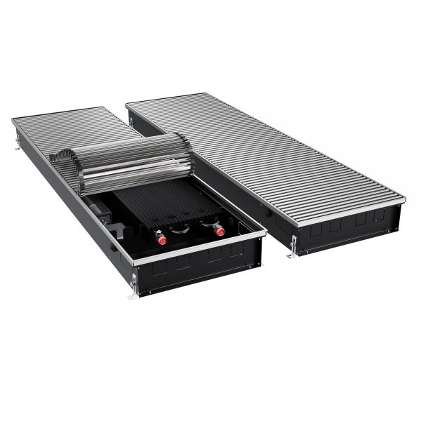 Конвектор внутрипольный Royal Thermo ATRIUM TURBO-110/400/3000-DG-U-NA