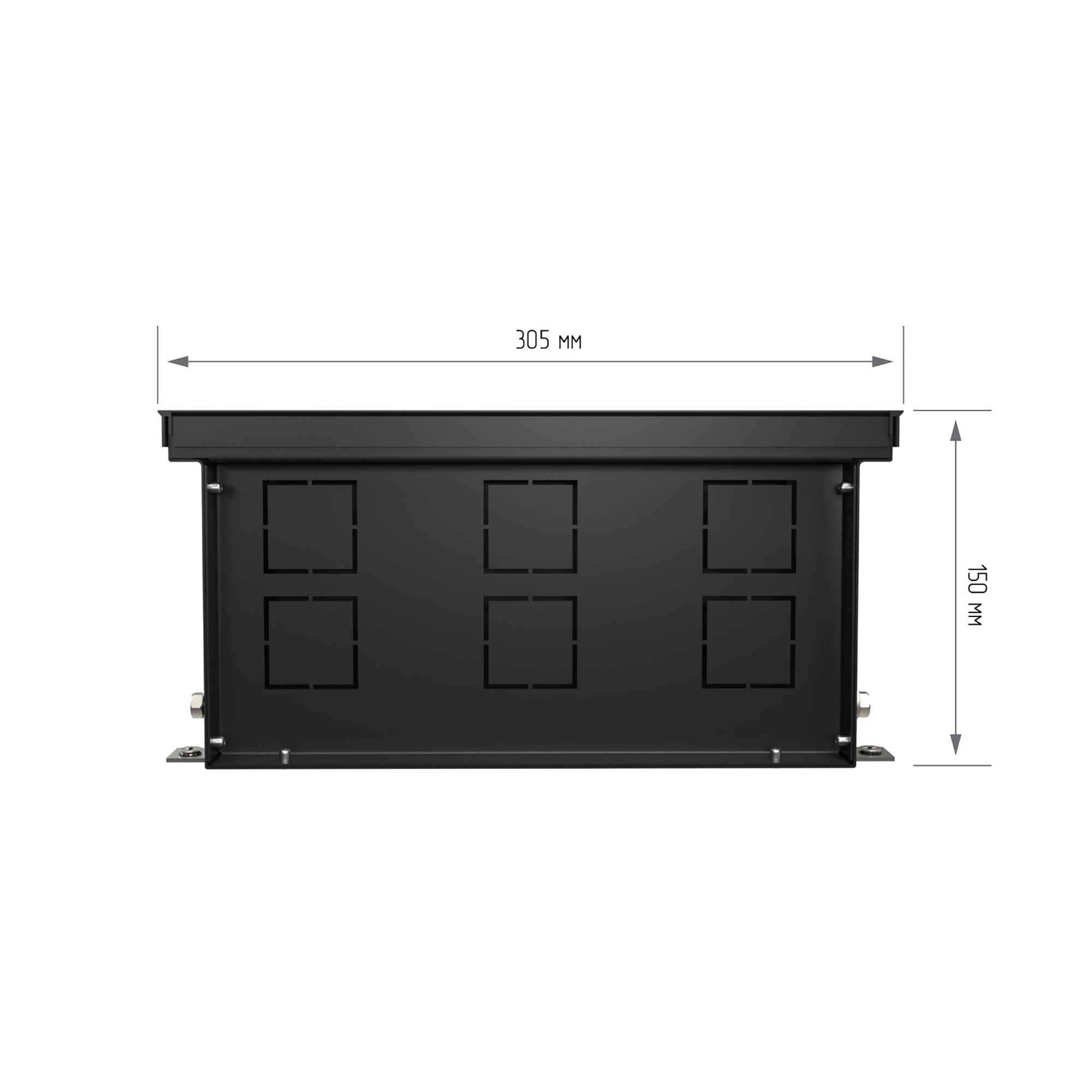 Конвектор внутрипольный Royal Thermo ATRIUM TURBO-150/300/3000-DG-U-DB — изображение 3