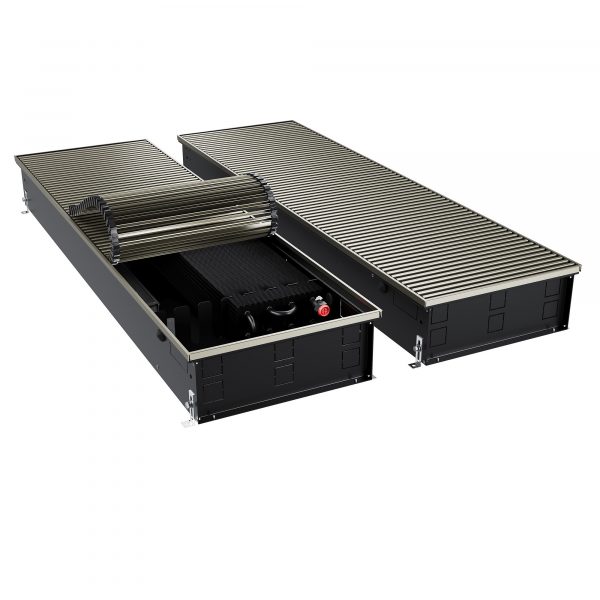 Конвектор внутрипольный Royal Thermo ATRIUM TURBO-150/400/2600-DG-U-LB