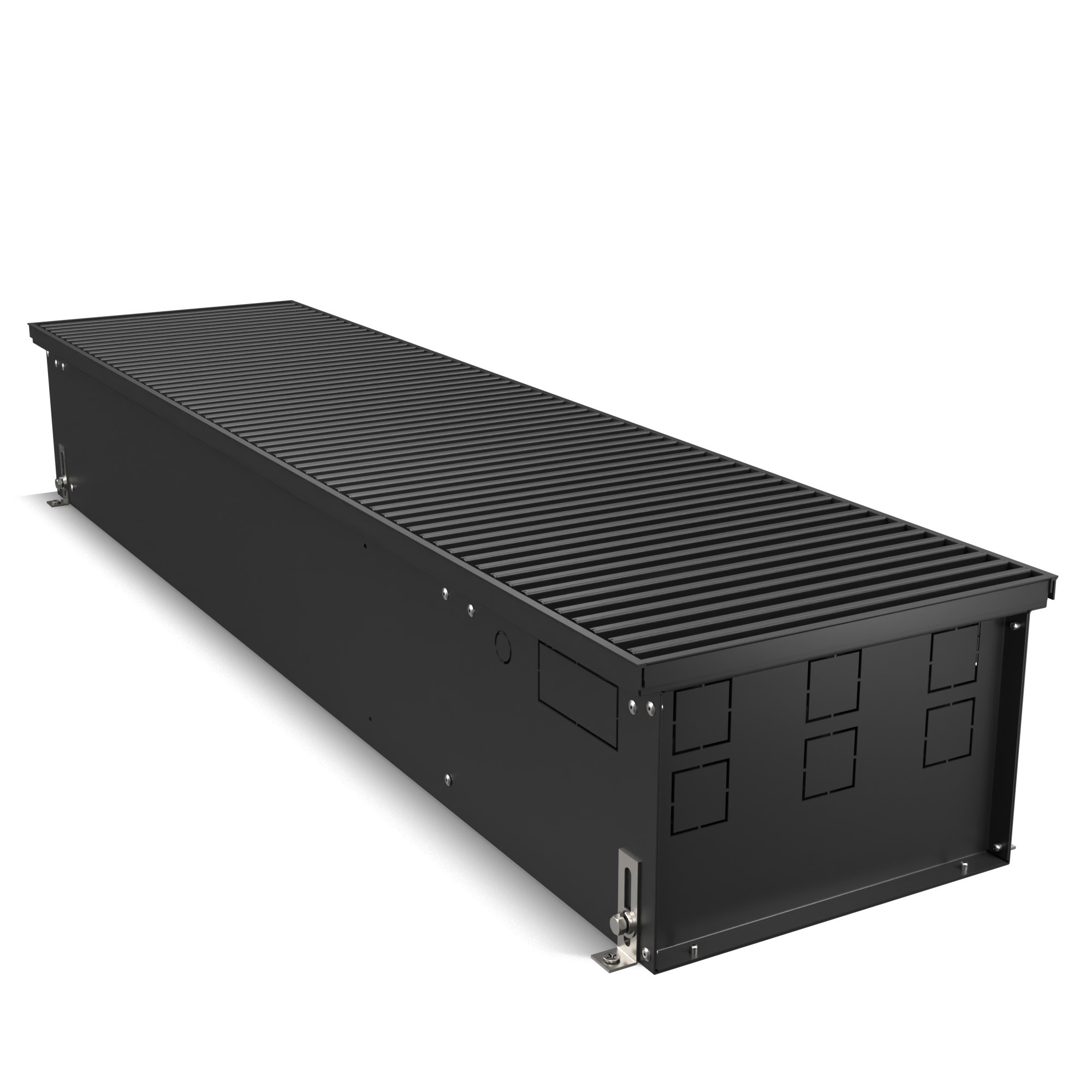 Конвектор внутрипольный Royal Thermo ATRIUM TURBO-190/300/2800-DG-U-BL — изображение 2