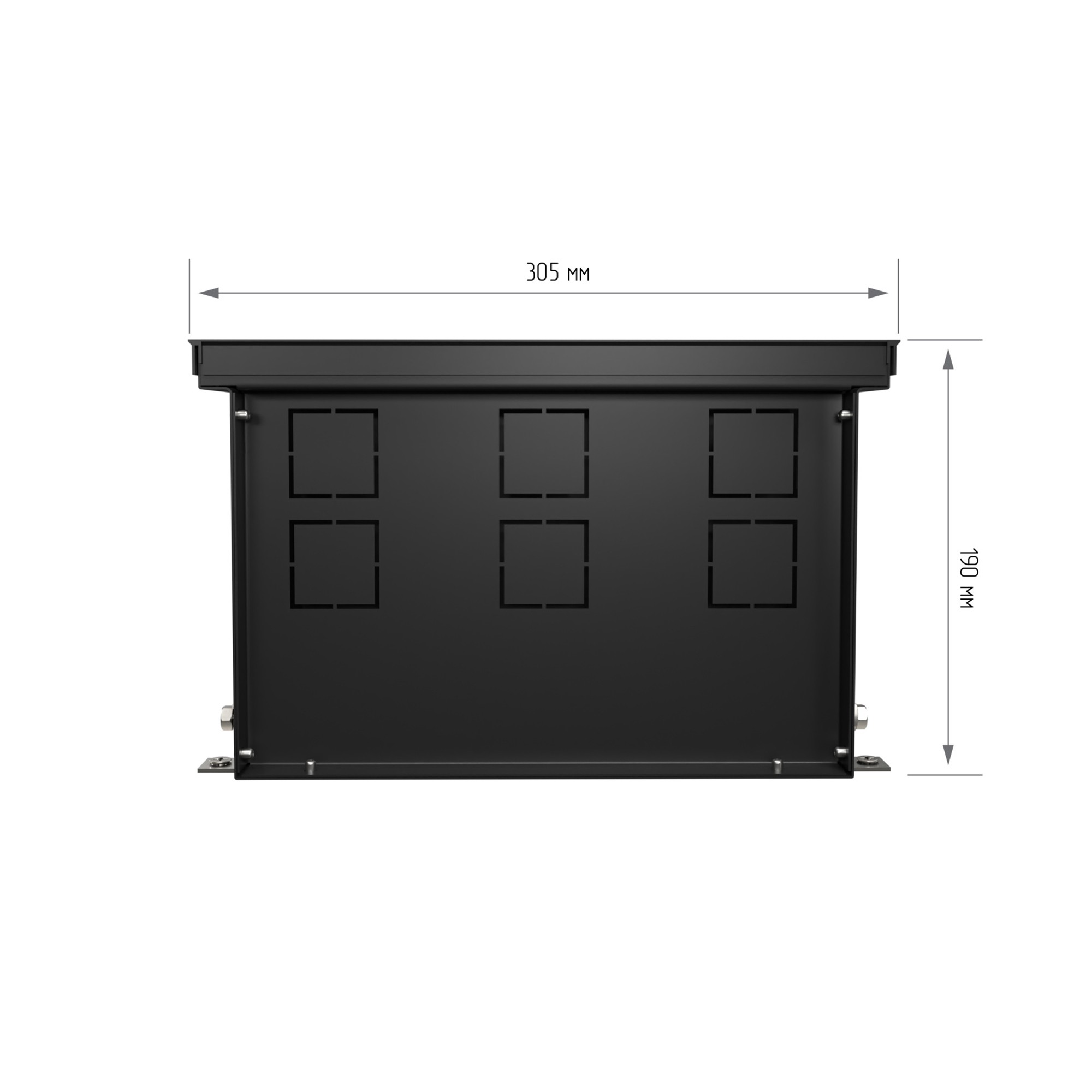 Конвектор внутрипольный Royal Thermo ATRIUM TURBO-190/300/3000-DG-U-DB — изображение 3