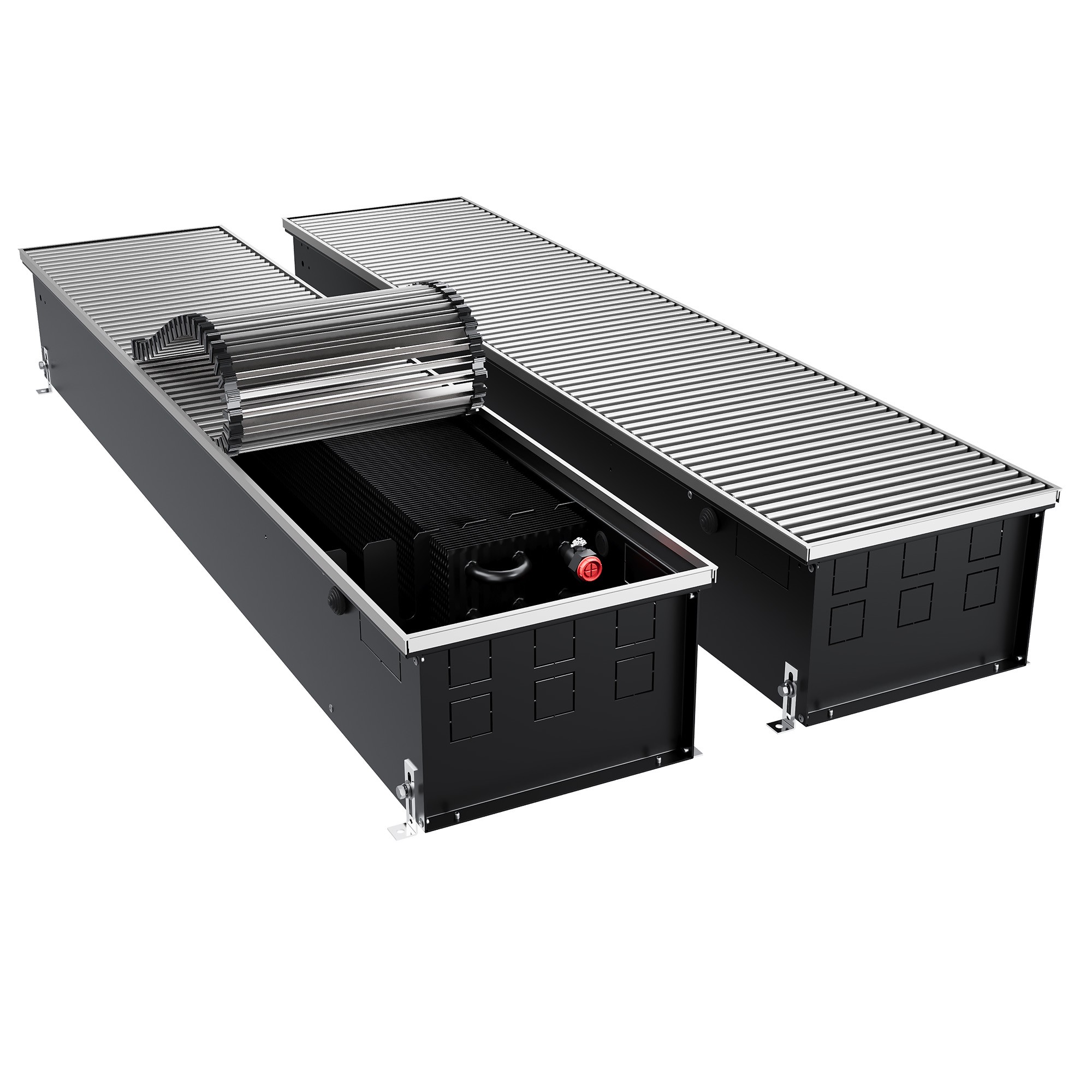 Конвектор внутрипольный Royal Thermo ATRIUM TURBO-190/300/3000-DG-U-NA