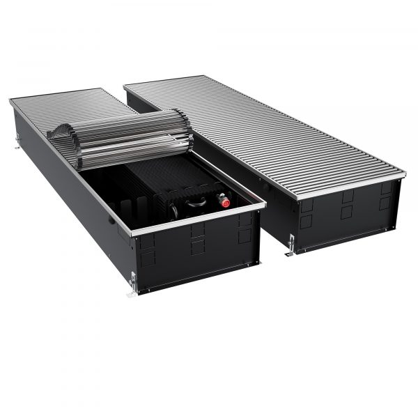 Конвектор внутрипольный Royal Thermo ATRIUM TURBO-190/400/2500-DG-U-NA