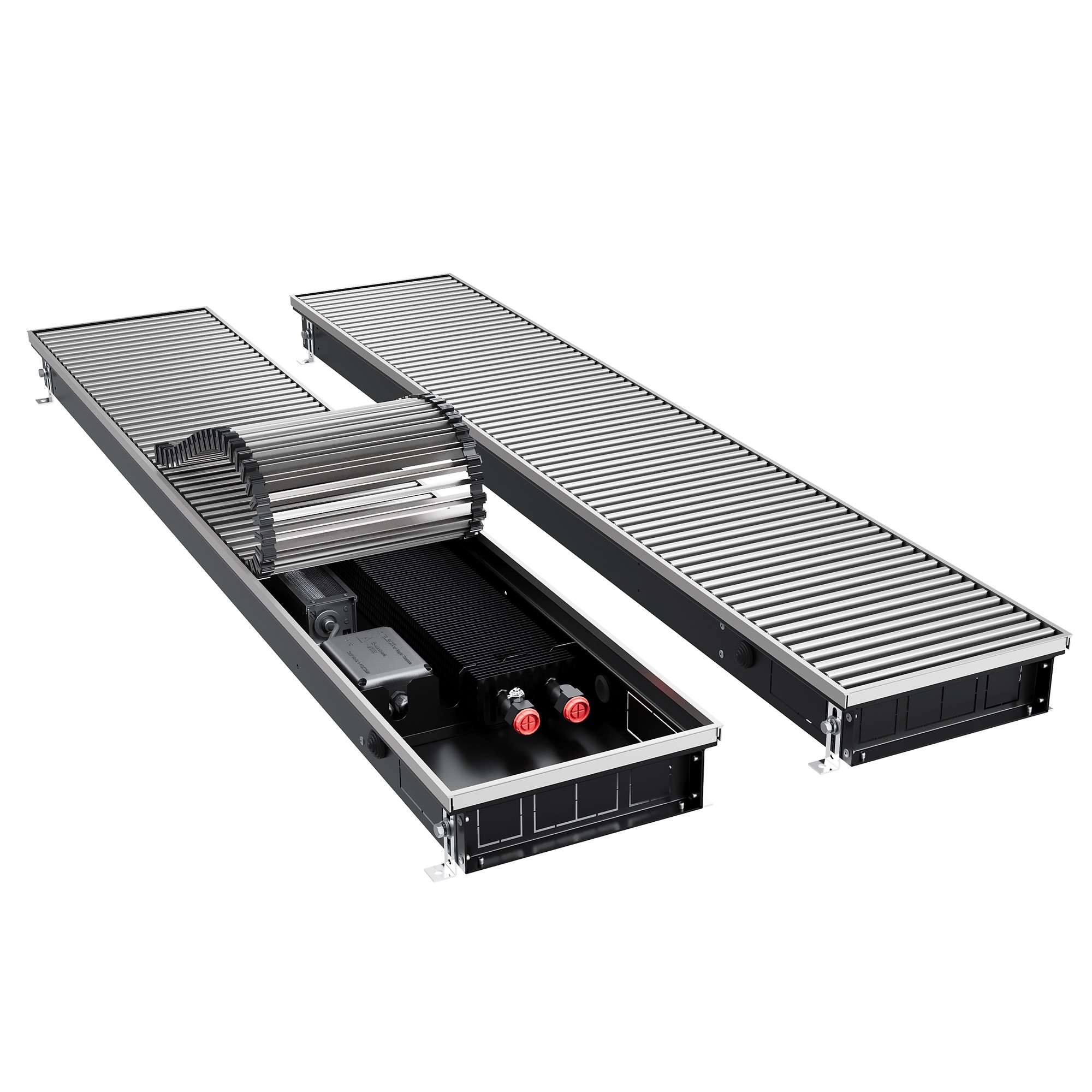 Конвектор внутрипольный Royal Thermo ATRIUM TURBO-80/250/1700-DG-U-NA