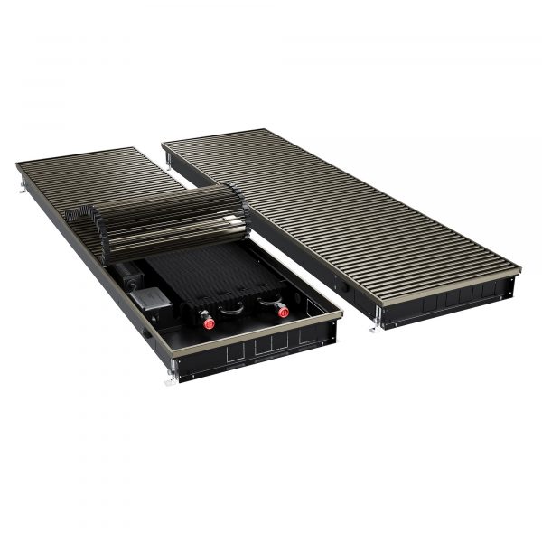 Конвектор внутрипольный Royal Thermo ATRIUM TURBO-80/400/3000-DG-U-LB