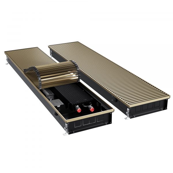 Конвектор внутрипольный Royal Thermo ATRIUM TURBO-90/300/1000-DG-U-AU