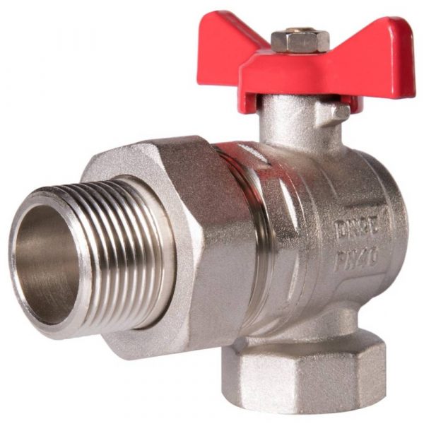 Кран шаровый угловой Royal Thermo OPTIMAL 1quot; НГ