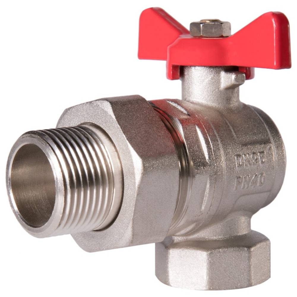 Кран шаровый угловой Royal Thermo OPTIMAL 1quot; НГ