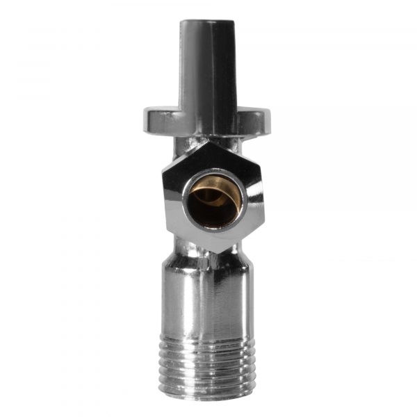 Кран шаровый угловой Royal Thermo OPTIMAL для подкл. с/т приборов 1/2quot;х3/8quot; — изображение 4