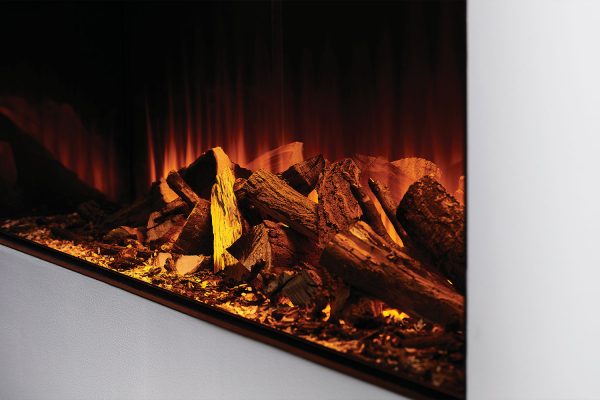 Линейные очаги New Forest 1200 with Deluxe Real logs — изображение 2