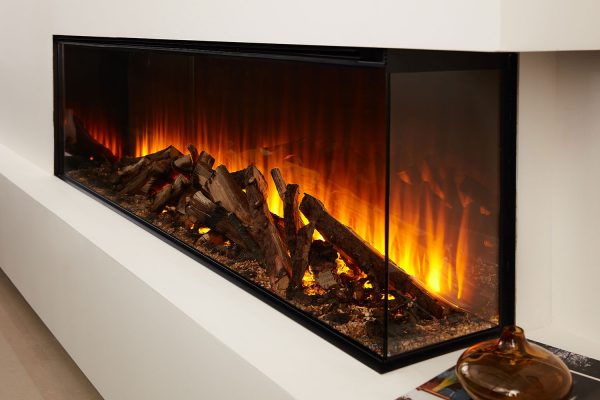 Линейные очаги New Forest 1600 with Deluxe Real logs — изображение 5