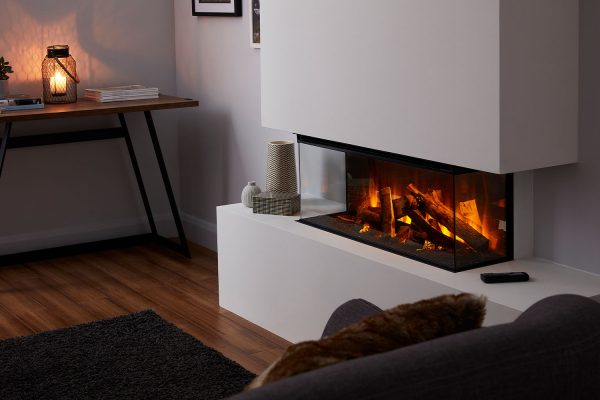Линейные очаги New Forest 870 with Deluxe Real logs