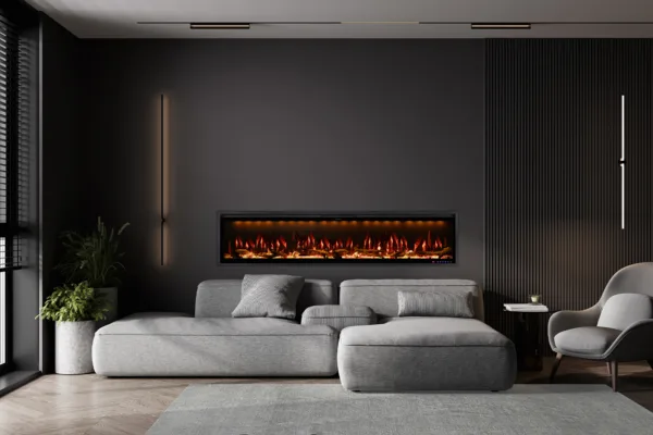 Линейные очаги Royal Flame Очаг Mercury 74 LED RF — изображение 4