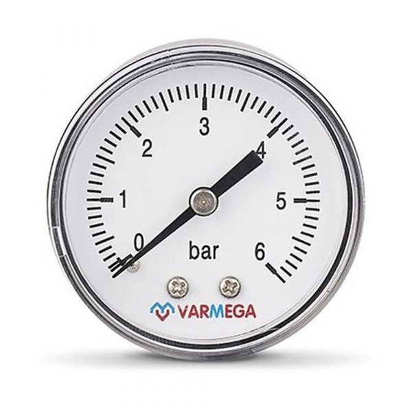 Манометр VARMEGA аксиальный 50 мм