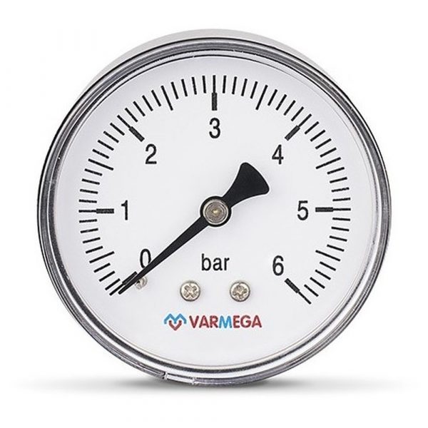 Манометр VARMEGA аксиальный 63 мм