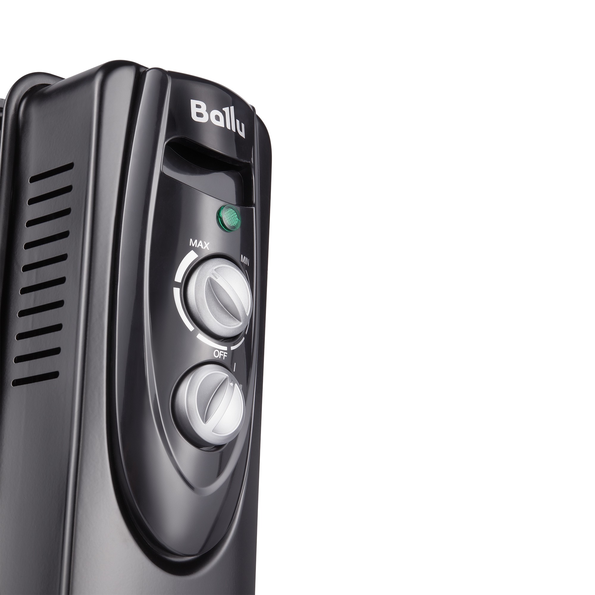 Масляный радиатор Ballu Classic black BOH/CL-05BRN 1000 (5 секций) — изображение 3