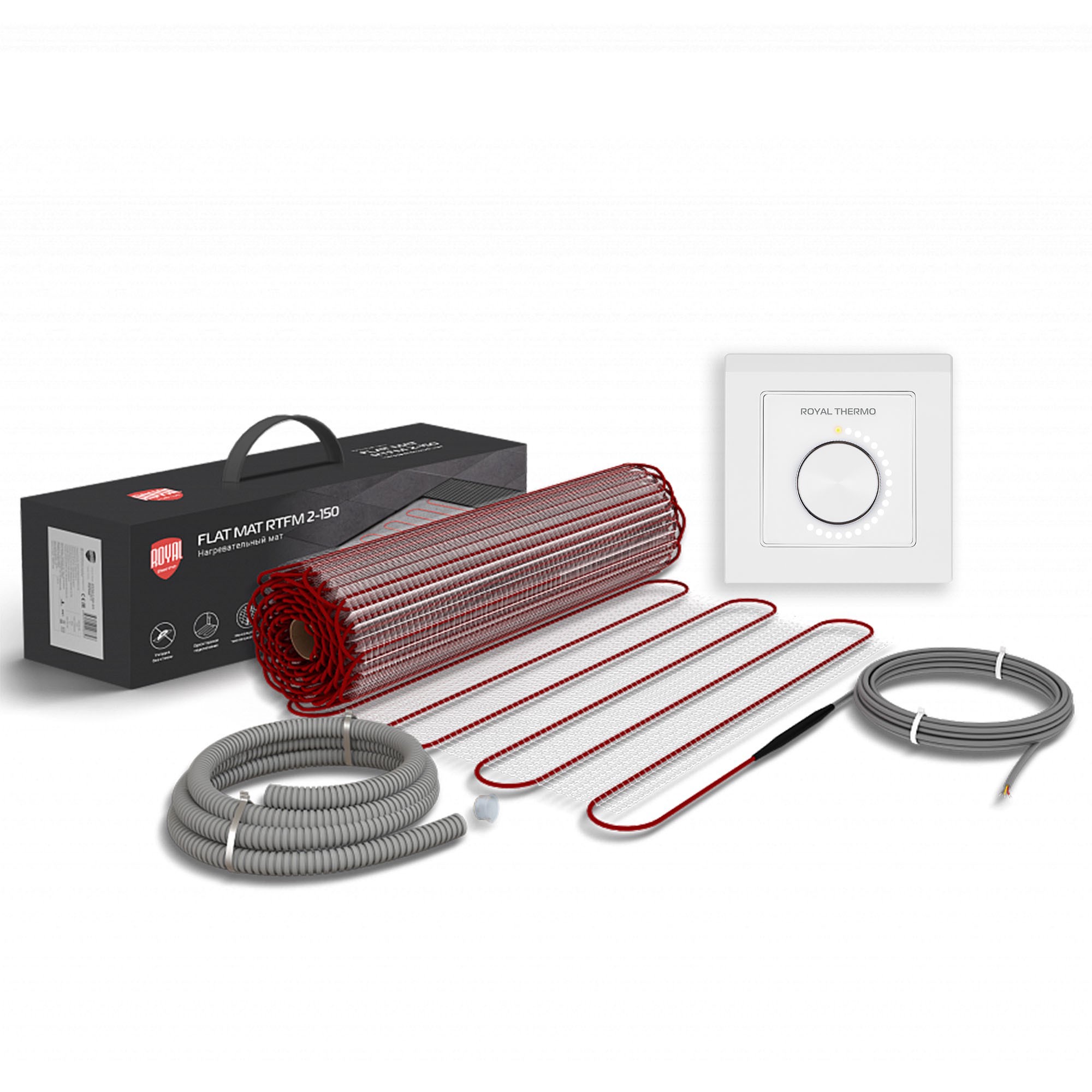 Мат нагревательный Royal Thermo Flat Mat RTFM 2-150-0
