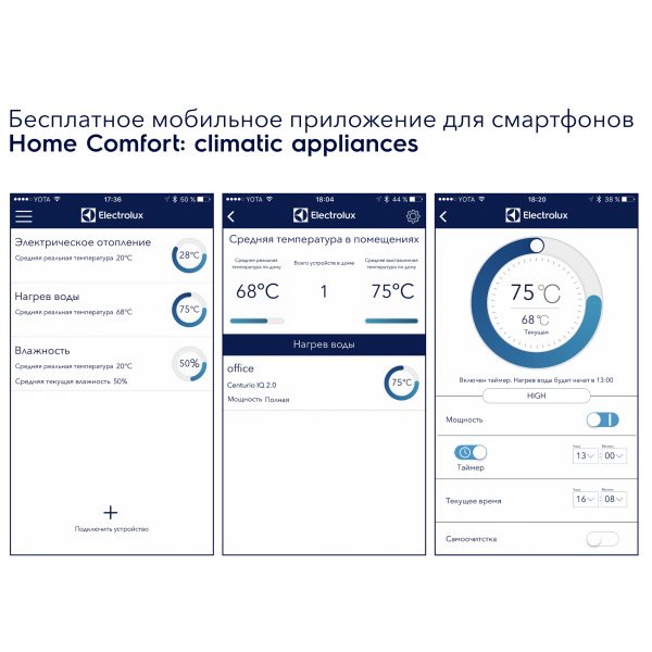 Модуль съёмный управляющий Electrolux ECH/WF-01 Smart Wi-Fi — изображение 7