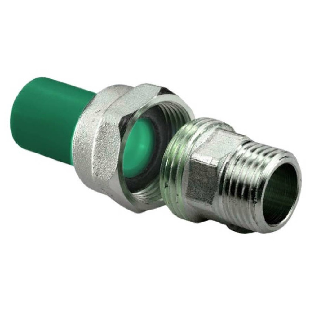 Муфта комбинированная разъемная ПП AntiFire D63-2quot;НР Green