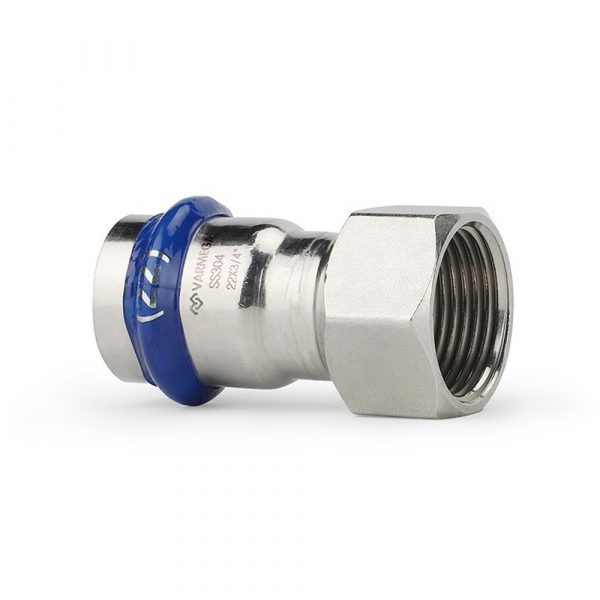 Муфта VARMEGA раструбная Inox Press ВР 22x3/4quot; — изображение 2