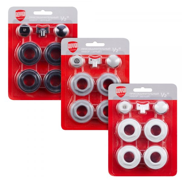 Набор присоединительный Royal Thermo 1/2'' white — изображение 7