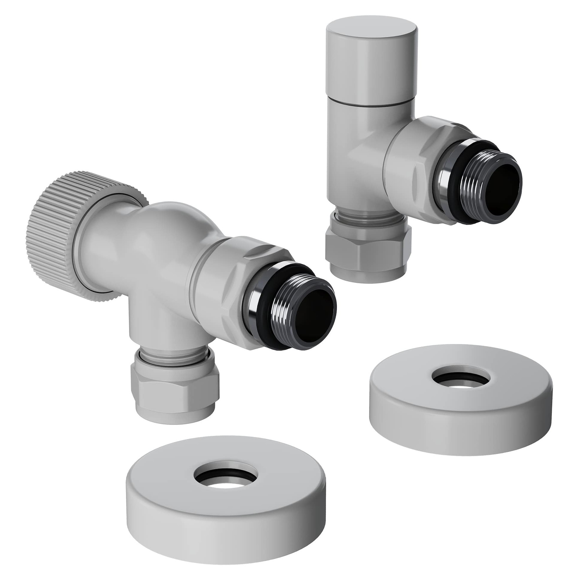 Набор термостатический осевой Royal Thermo Design Pro 15мм М30х1