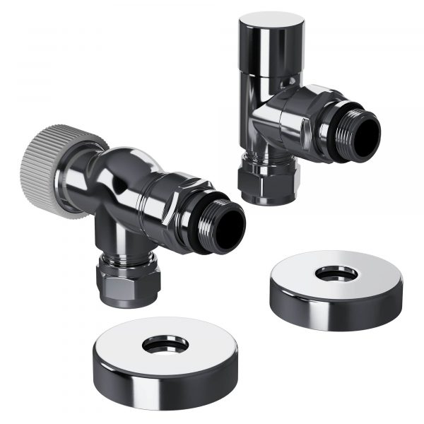 Набор термостатический осевой Royal Thermo Design Pro 15мм М30х1