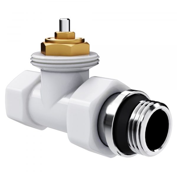 Набор термостатический прямой Royal Thermo Design 1/2quot;М30х1,5 (Белый) — изображение 3