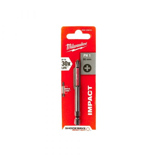 Насадка Milwaukee SHOCKWAVE PH1 90мм (1) 4932430851