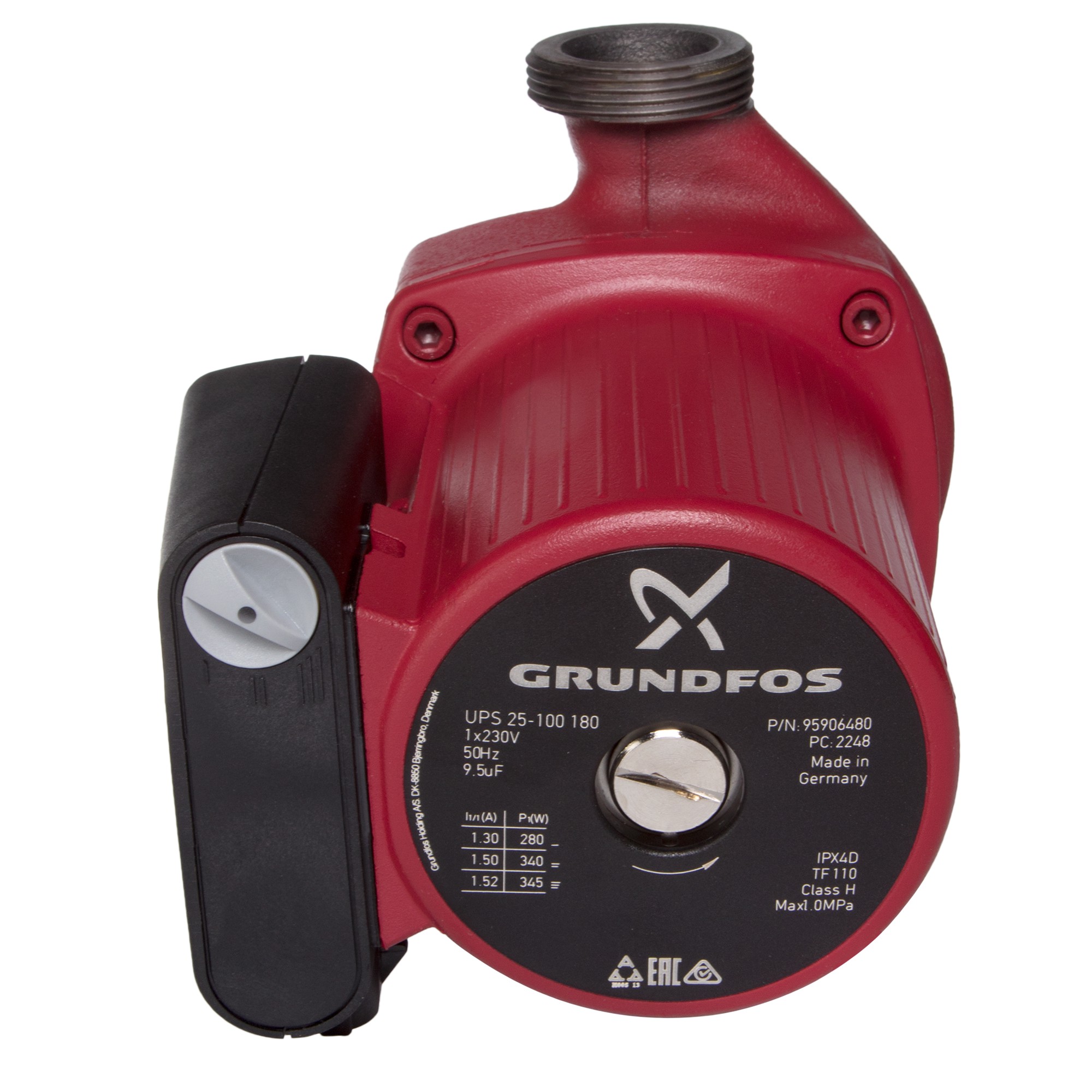 Насос циркуляционный Grundfos UPS 25-100 — изображение 2