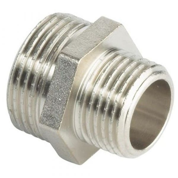 Ниппель переходной ALTSTREAM НР 1/2quot;x3/8quot; (40/720)