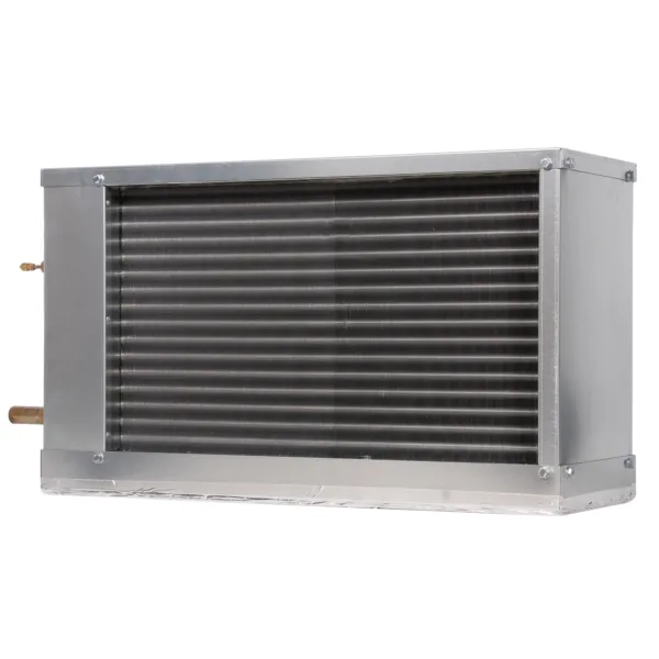 Охладитель фреоновый для прямоугольных каналов SHUFT WHR-R 400x200-4 — изображение 6