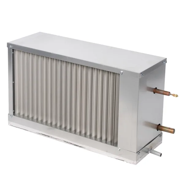 Охладитель фреоновый для прямоугольных каналов SHUFT WHR-R 600x300-4 — изображение 5