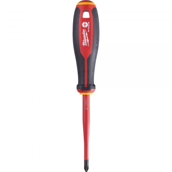 Отвертка Milwaukee диэлектрическая VDE PH/SL2 x100 трехгранная рукоятка
