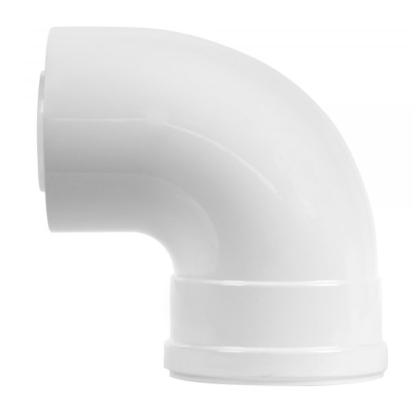Отвод коаксиальный Royal Thermo 60/100, 90 гр. M/F для конденсационных котлов — изображение 3