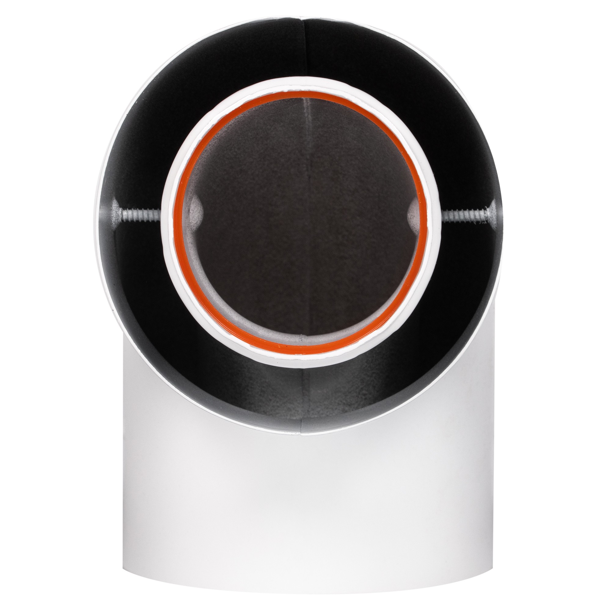 Отвод коаксиальный стартовый универсальный Royal Thermo 60/100, 90 гр. — изображение 4