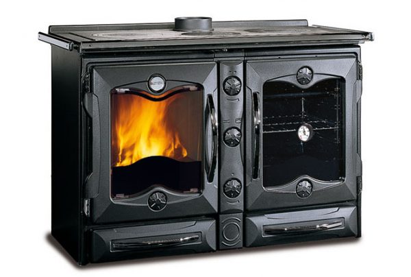 Печи-камины La Nordica America Nero (черный антрацит) — изображение 2