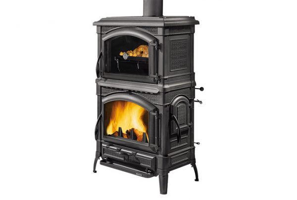 Печи-камины La Nordica Isotta forno EVO (черный антрацит) — изображение 2