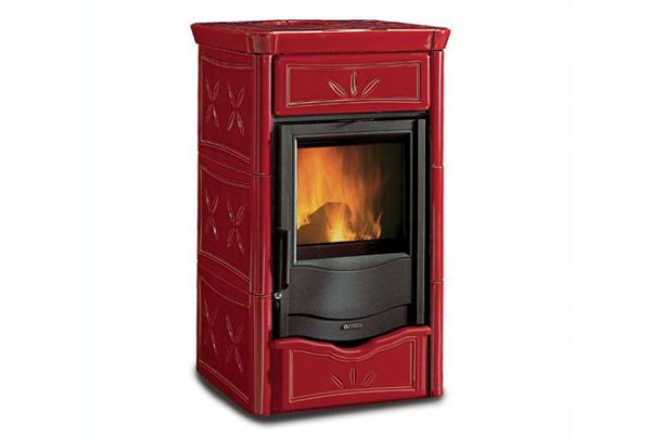 Печи-камины La Nordica Nicoletta Bordeaux (бордовый) — изображение 2