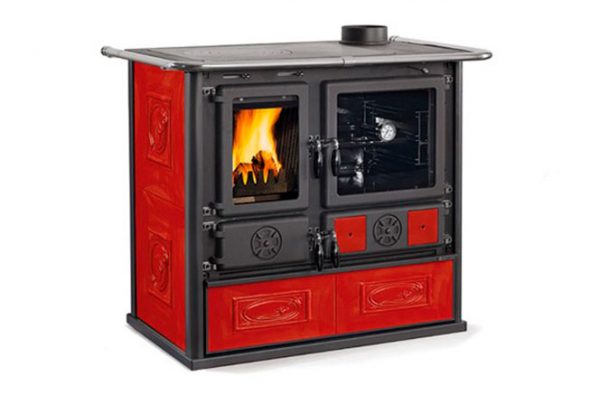 Печи-камины La Nordica Rosa 4.0 Liberty Bordeaux (бордовый) — изображение 2