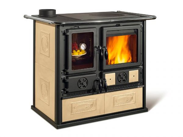 Печи-камины La Nordica Rosa SX Reverse Ceramica Liberty - Pann (бежевый) — изображение 2