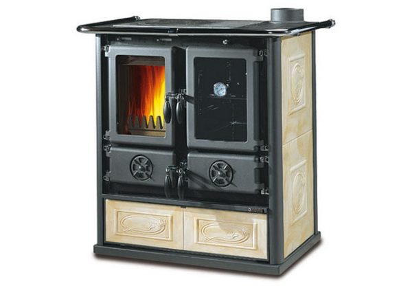 Печи-камины La Nordica Rosetta 5.0 Ceramica Liberty - Pann (бежевый) — изображение 2