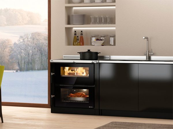 Печи-камины La Nordica Verona NE (черный) — изображение 3