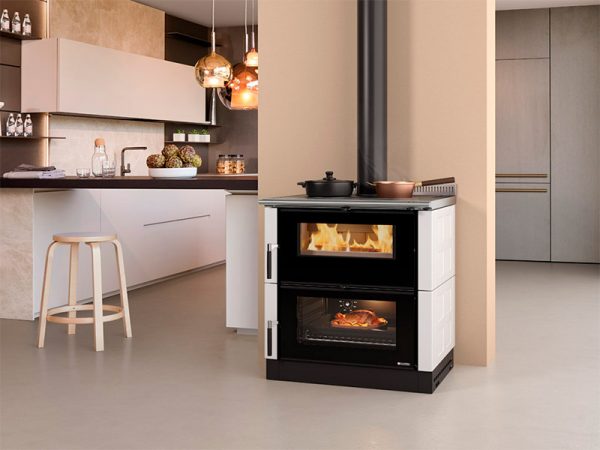 Печи-камины La Nordica VERONA XXL MAIOLICA BIANCO INFINITY (белый) — изображение 3