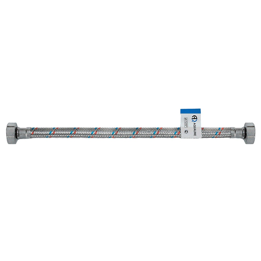 Подводка AQUALINE для воды гибкая ГГ (FF) 120 см