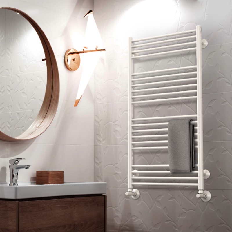 Полотенцесушитель Royal Thermo Casa П21 500х1200 электро (встроен. диммер) белый — изображение 3