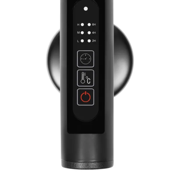 Полотенцесушитель Royal Thermo Classic black П6 450х650 электро (new встроен. диммер) — изображение 5