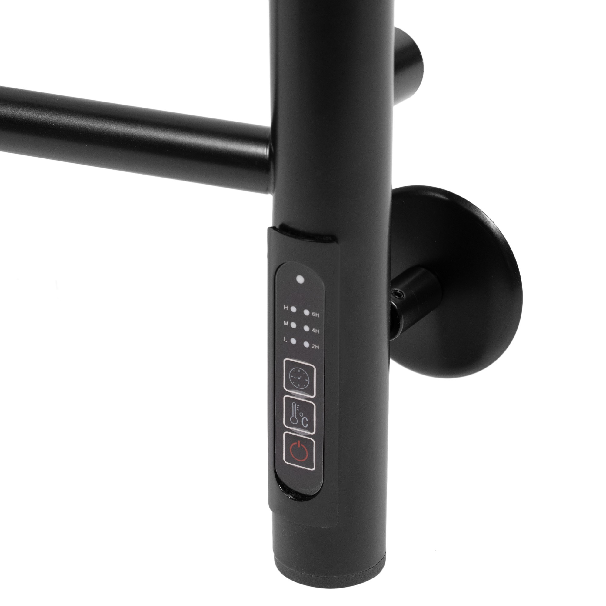 Полотенцесушитель Royal Thermo Classic black П7 500х800 электро (new встроен. диммер) — изображение 5